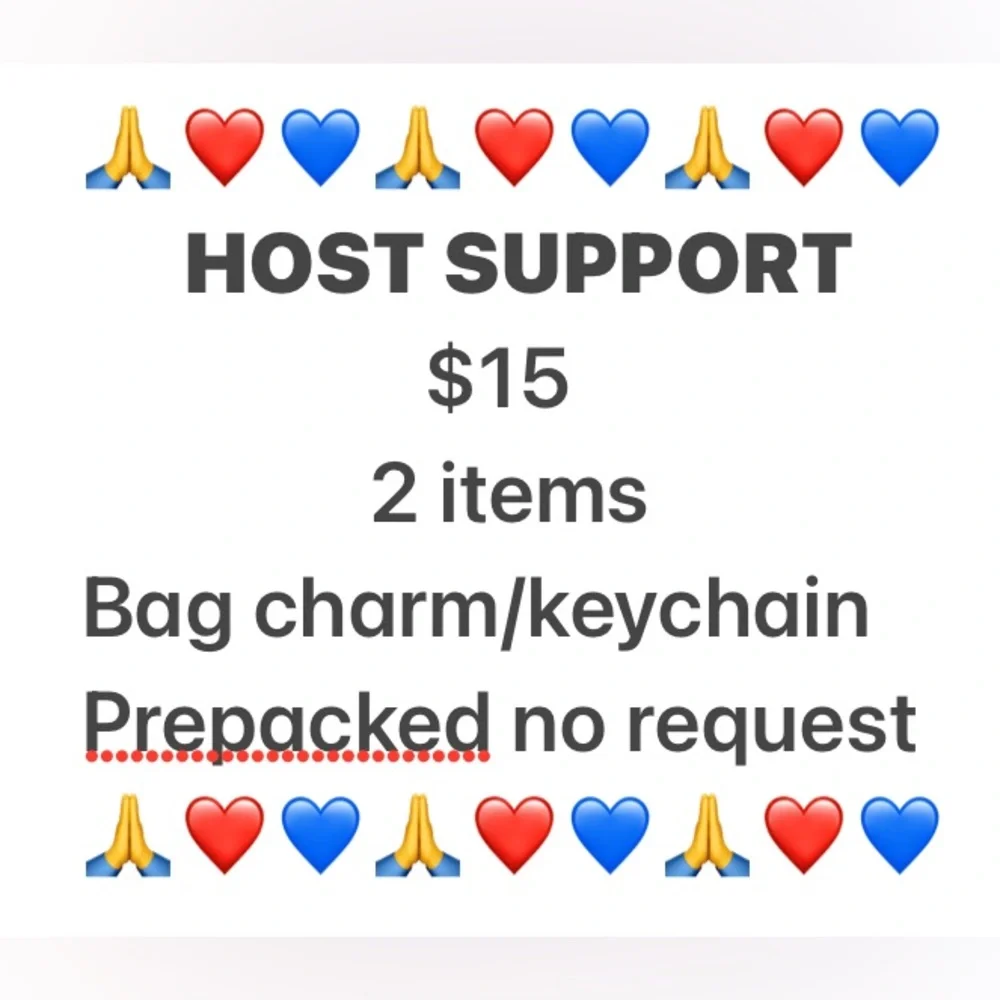 $15 host support Assorted Keychains/Colorful Mini Can Charms/wipe - Picture 2 of 2